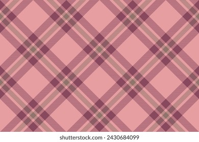Tartán fondo a cuadros, patrón inconsútil de la comprobación diagonal. Textura de la tela del vector para la impresión textil, papel de envoltura, tarjeta de regalo, diseño plano del papel pintado.