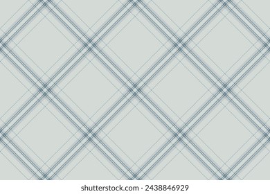 Tartan plaid background, diagonal check seamless pattern. Vector fabric texture for textile print, wrapping paper, gift card, wallpaper flat design.