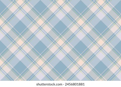 Schottenkarierter Hintergrund, diagonale Prüfung nahtloses Muster. Textur der Vektorgrafik für Textildruck, Einwickelpapier, Geschenkkarte, Bildschirmhintergrund.