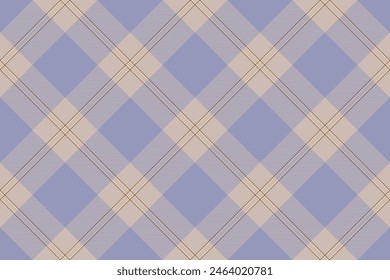Tartán fondo a cuadros, patrón inconsútil de la comprobación diagonal. Textura de tela de Vector para la impresión textil, papel de embalaje, Tarjeta de regalo, Fondo de pantalla.