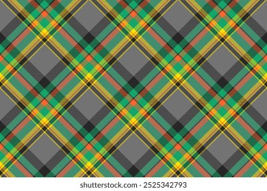 Tartan plano de fundo xadrez, diagonal verificar padrão sem emenda. Textura de tecido vetorial para impressão têxtil, papel de embrulho, cartão de presente, papel de parede.