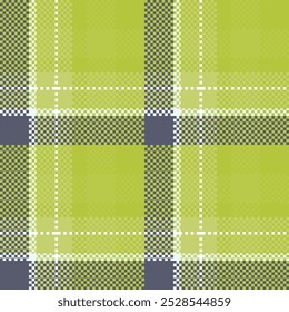 Tartan plaid background, diagonal check seamless pattern. Green Vector fabric texture for textile print, wrapping paper, gift card, wallpaper flat design.