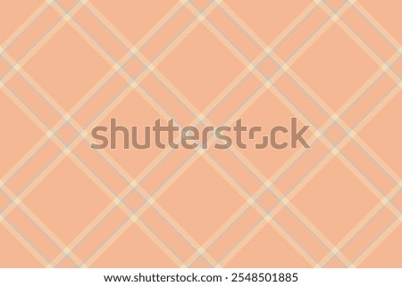 Tartan plaid background, diagonal check seamless pattern. Vector fabric texture for textile print, wrapping paper, gift card, wallpaper.