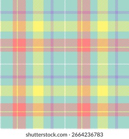 Patrón sin costuras de cuadros de tartán para textiles, telas, estampado, Fondo de pantalla, papel de regalo, ropa y fondo. Ilustración vectorial escocesa.