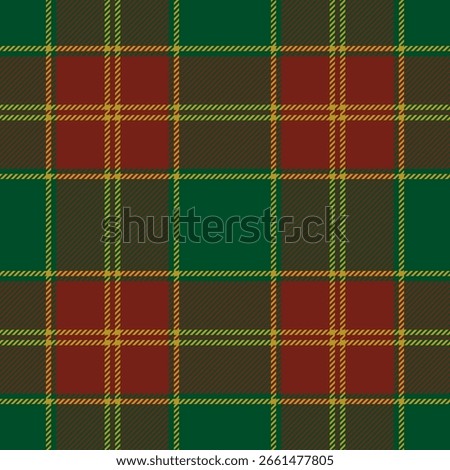 Tartan plaid check seamless vector pattern for textile, fabrics print, wallpaper, wrapping paper, clothing and background