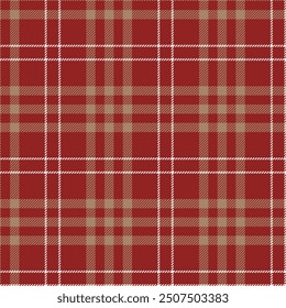 Tartan plaid checkered Scottish texture for fabrics print, textile and wallpaper. Seamless trending clothing pattern.