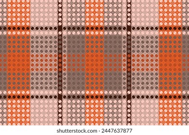 Tartán o patrón de color oscuro a cuadros. Diseño de Ilustración vectorial.