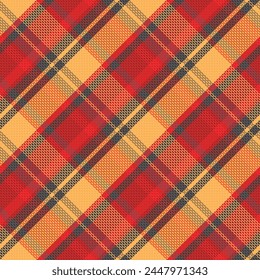 Tartan or plaid dark color pattern. Vector illustration design.