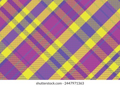 Tartan or plaid dark color pattern. Vector illustration design.
