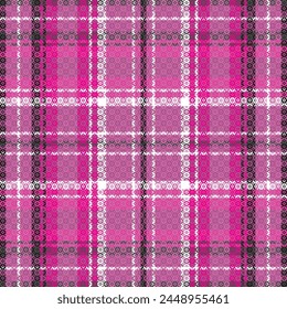 Tartan or plaid dark color pattern. Vector illustration design.
