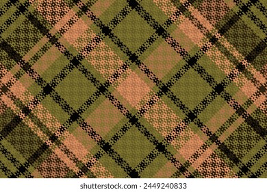 Tartan or plaid dark color pattern. Vector illustration design.