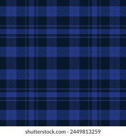 Tartan or plaid dark color pattern. Vector illustration design.