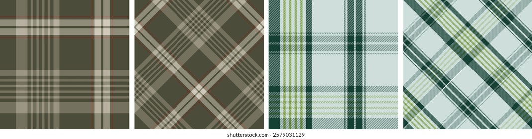 tartan plaid design seamless pattern for dress check, gingham ,flannel skirt, tablecloth other modern and fashion print.