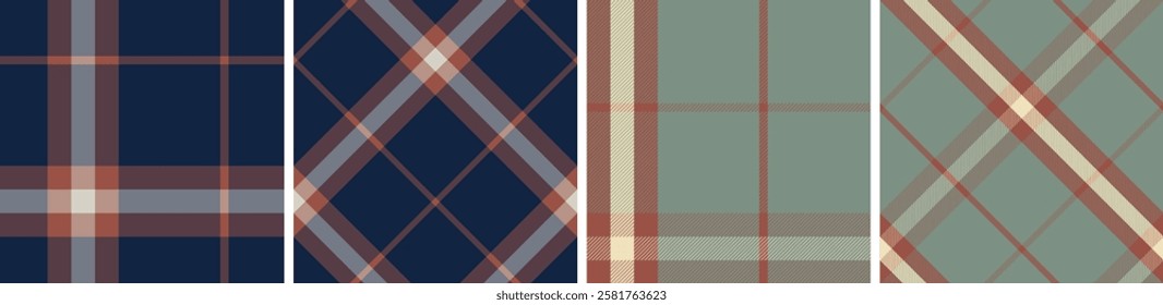 tartan plaid design seamless pattern for dress check, gingham ,flannel skirt, tablecloth other modern and fashion print.