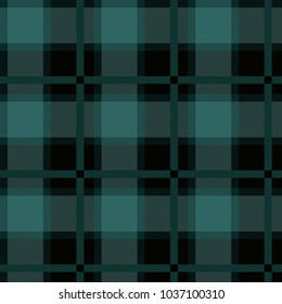 Tartan plaid fabric pattern background textured. vector