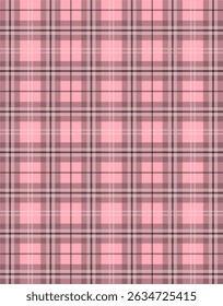 Tartan Plaid Fabric Pattern Seamless