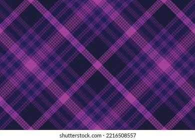 Tartan or plaid halloween color pattern. Vector illustration.