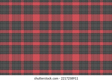 Tartan or plaid halloween color pattern. Vector illustration.