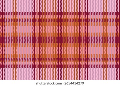 Tartan ou padrão de cores de halloween xadrez. Ilustração vetorial.