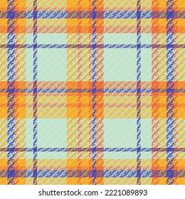  Tartan or plaid night color pattern. Vector illustration.