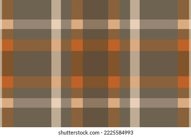 Tartan or plaid night color pattern. Vector illustration.
