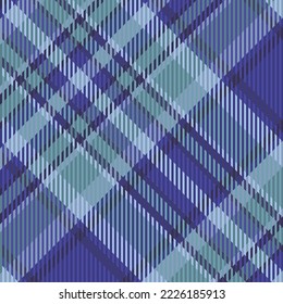 Tartan or plaid night color pattern. Vector illustration.
