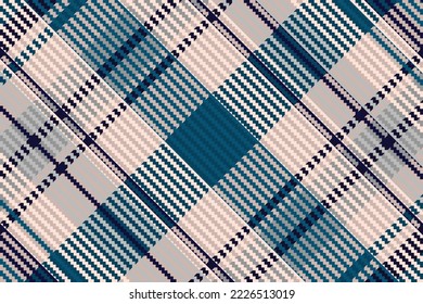 Tartan or plaid night color pattern. Vector illustration.