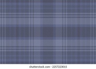 Tartan Plaid mit nächtlichem Farbmuster. Vektorgrafik. 