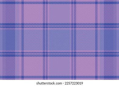 Tartan Plaid With Night Color Pattern. Vector illustration. 