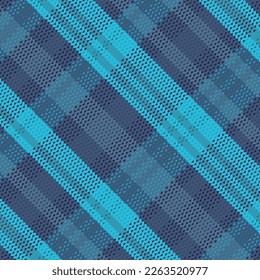 Tartan Plaid With Night Color Pattern. Vector illustration. 