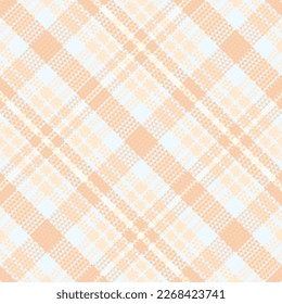 Tartan Plaid mit nächtlichem Farbmuster. Vektorgrafik. 
