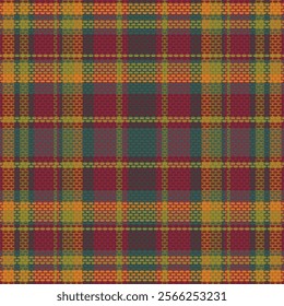 Tartan Plaid With Night Color Pattern. Vector illustration. 