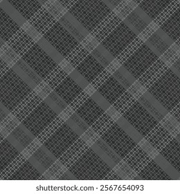 Tartan Plaid With Night Color Pattern. Vector illustration. 