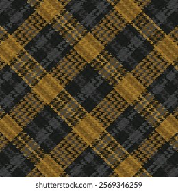 Tartan Plaid With Night Color Pattern. Vector illustration. 