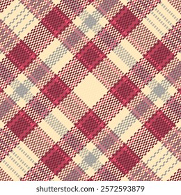 Tartan Plaid With Night Color Pattern. Vector illustration. 
