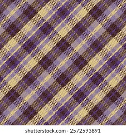 Tartan Plaid With Night Color Pattern. Vector illustration. 