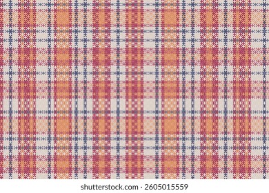 Tartan or plaid night color pattern. Vector illustration.