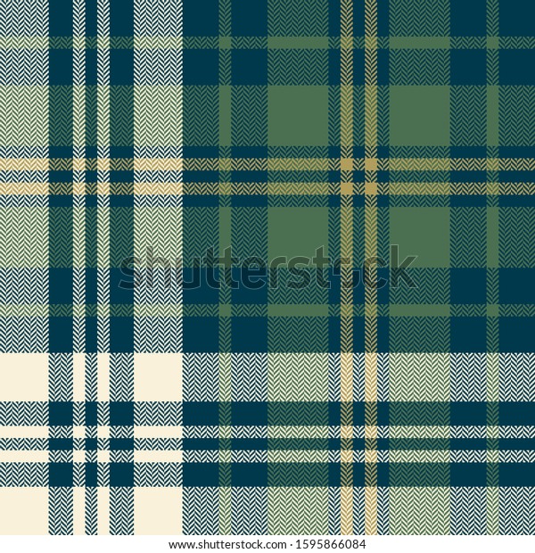 Tartan Plaid Pattern Background Seamless Herringbone Stock Vector