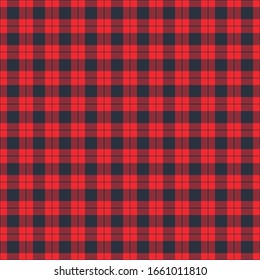 Tartan plaid pattern background. Texture for plaid, tablecloths, clothes, shirts, dresses, paper, bedding, blankets, quilts and other textile products. Vector illustration EPS 10