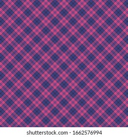 Tartan plaid pattern background. Texture for plaid, tablecloths, clothes, shirts, dresses, paper, bedding, blankets, quilts and other textile products. Vector illustration EPS 10
