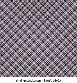 Tartan plaid pattern background. Texture for plaid, tablecloths, clothes, shirts, dresses, paper, bedding, blankets, quilts and other textile products. Vector illustration EPS 10