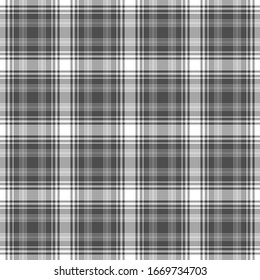 Tartan plaid pattern background. Texture for plaid, tablecloths, clothes, shirts, dresses, paper, bedding, blankets, quilts and other textile products. Vector illustration EPS 10