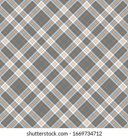 Tartan plaid pattern background. Texture for plaid, tablecloths, clothes, shirts, dresses, paper, bedding, blankets, quilts and other textile products. Vector illustration EPS 10