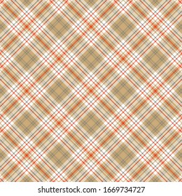 Tartan plaid pattern background. Texture for plaid, tablecloths, clothes, shirts, dresses, paper, bedding, blankets, quilts and other textile products. Vector illustration EPS 10