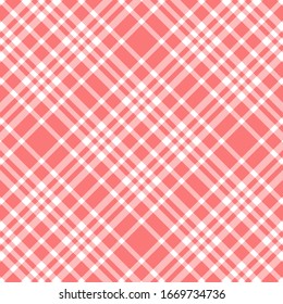 Tartan plaid pattern background. Texture for plaid, tablecloths, clothes, shirts, dresses, paper, bedding, blankets, quilts and other textile products. Vector illustration EPS 10
