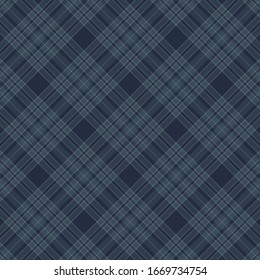 Tartan plaid pattern background. Texture for plaid, tablecloths, clothes, shirts, dresses, paper, bedding, blankets, quilts and other textile products. Vector illustration EPS 10