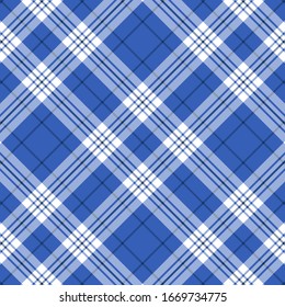 Tartan plaid pattern background. Texture for plaid, tablecloths, clothes, shirts, dresses, paper, bedding, blankets, quilts and other textile products. Vector illustration EPS 10