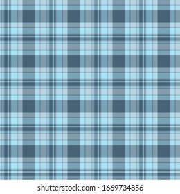 Tartan plaid pattern background. Texture for plaid, tablecloths, clothes, shirts, dresses, paper, bedding, blankets, quilts and other textile products. Vector illustration EPS 10