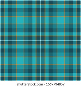 Tartan plaid pattern background. Texture for plaid, tablecloths, clothes, shirts, dresses, paper, bedding, blankets, quilts and other textile products. Vector illustration EPS 10