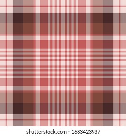 Tartan plaid pattern background. Texture for plaid, tablecloths, clothes, shirts, dresses, paper, bedding, blankets, quilts and other textile products. Vector illustration EPS 10